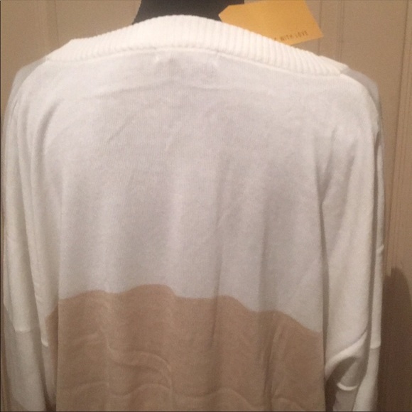 Women’s 2X Colorblock Sweater: Abela NEW - Picture 6 of 7